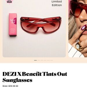 Benefit Red Tints Out Sunglasses